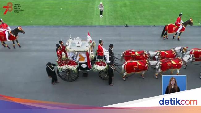 Sejarah! Kirab Bendera Pusaka Tiba di IKN dengan Sukses