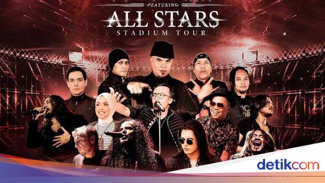 Dewa 19 Featuring ALL Stars Stadium Tour 2023: Legendary Band Returns to Bandung with Special Guests