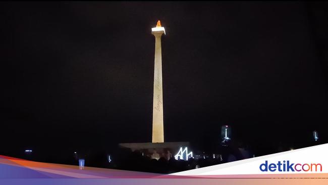 Video Mapping of Proclamation Text: Highlight of Indonesia’s 78th Independence Day Celebration