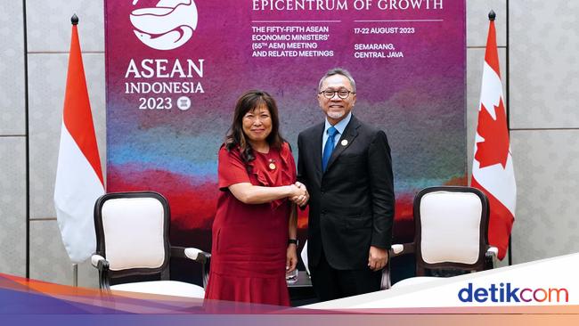 RI-Canada Discusses 2 Important Issues on Sidelines of ASEAN Economic Ministers Meeting