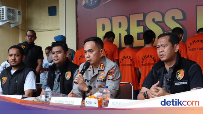 10 Detainees from Pekanbaru Police Arrested, 4 Shot During Escape