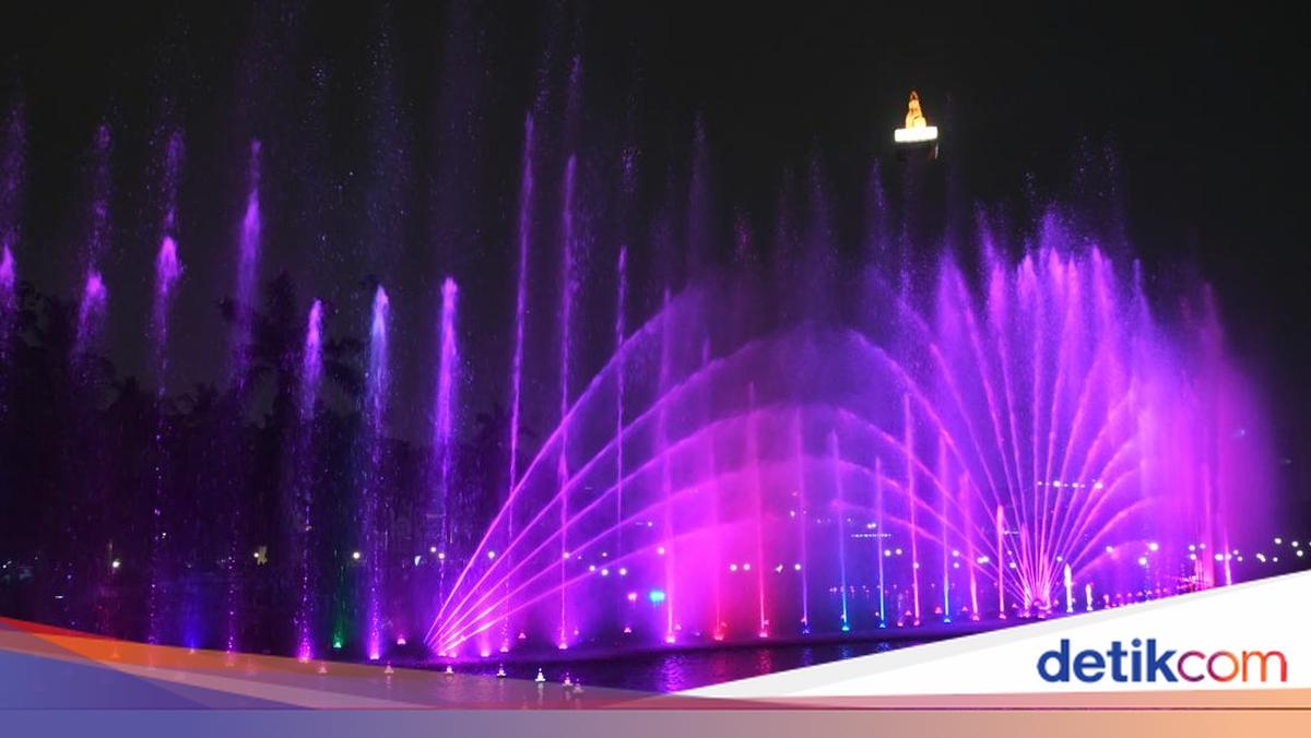 Monas Week 25, 26, 28 Desember: Ada Video Mapping dan Air Mancur Menari