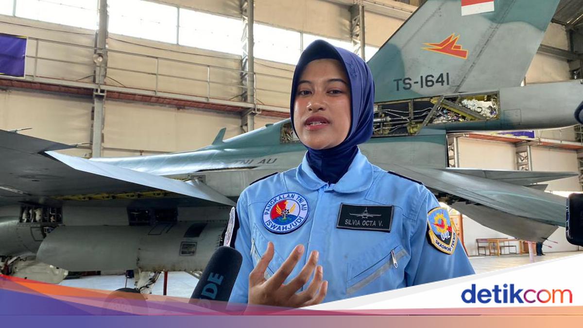 Letda Silvia, Satu-satunya Perwira Wanita Teknisi Jet Tempur Lanud ...