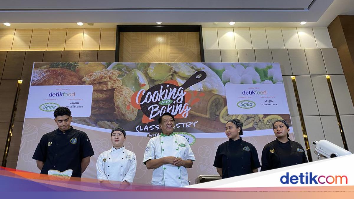 Di Sania Baking Class Chef Yongki Bagikan Resep Cake Indonesia Terbaru