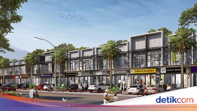 Konsep Unik Bangunan Ruko Bekasi, Lantai 1 dan 2 Bisa Diisi Bisnis Berbeda