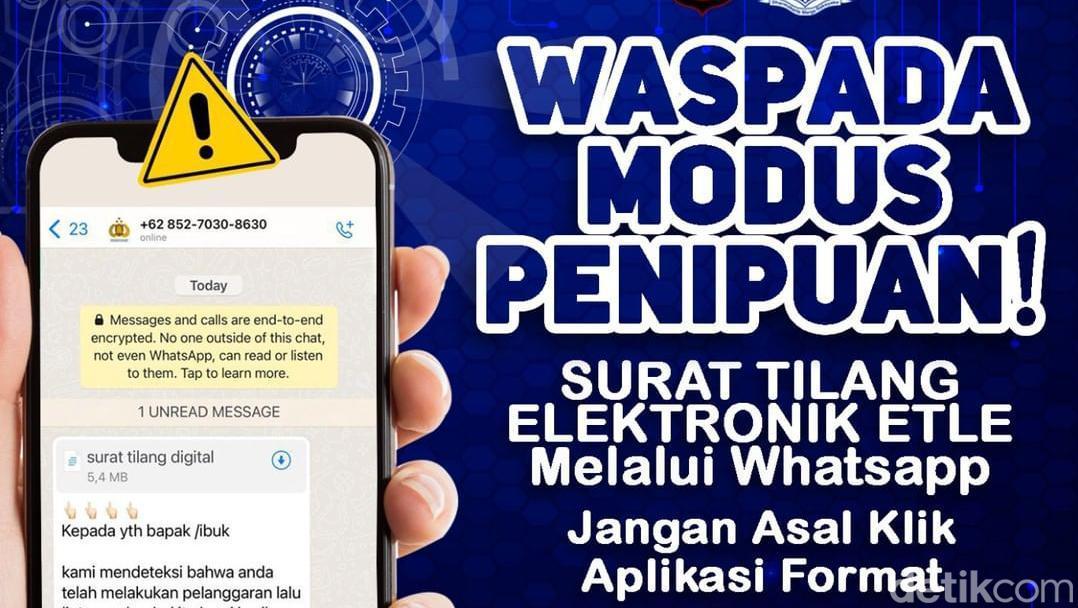 Waspada! Penipuan Modus Kirim Surat Tilang Format APK