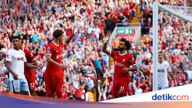 Liverpool Achieves Third Straight Win in 2023/2024 Season, Defeating Aston Villa 3-0