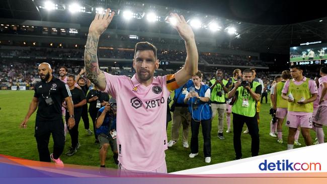 Detik-detik Lionel Messi Dilempar Botol Usai Laga LAFC Vs Inter Miami