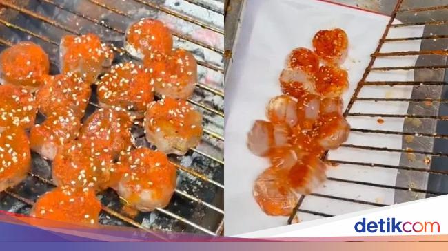 Menu Es Batu Bakar Yang Bikin Netizen Bingung Cara Makannya