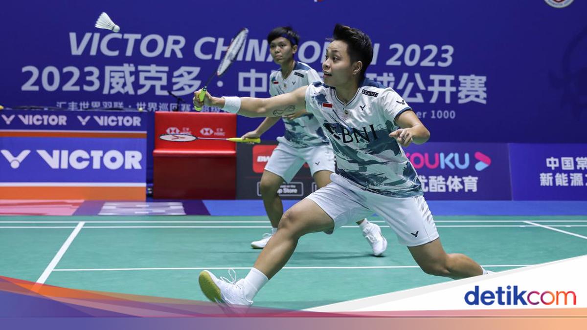 Hasil China Open 2023: Apri/Fadia Maju ke Perempatfinal