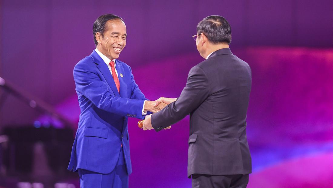 Jokowi Resmi Tutup KTT ASEAN 2023