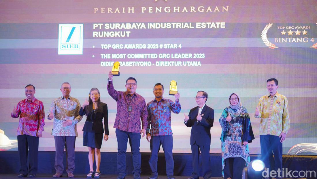 Komitmen Terapkan 2 Inisiatif Membawa SIER Diganjar TOP GRC Award 2023