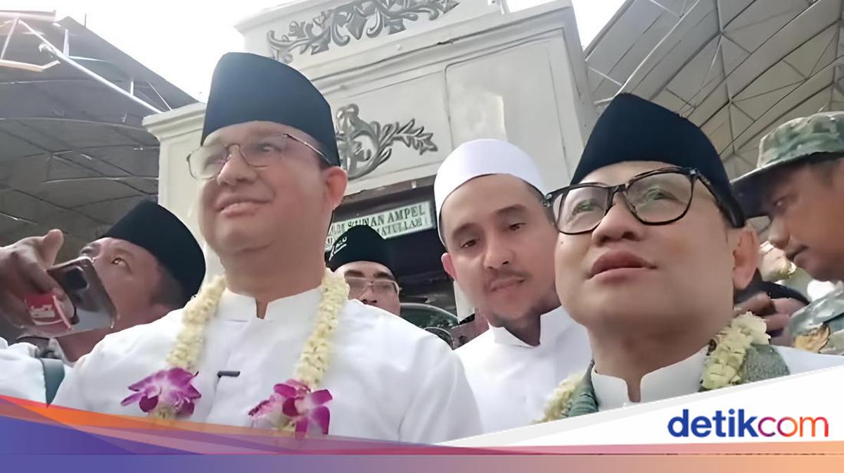 Anies-Cak Imin Ogah Komentari Ganjar Muncul di Tayangan Azan Stasiun TV