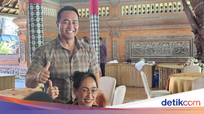 General (Ret.) Andika Perkasa Visits Tampaksiring Palace in Bali, Denies Political Motives