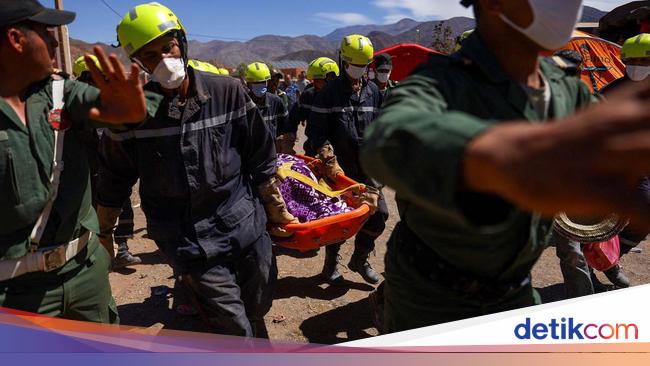 Korban Tewas Gempa Maroko Terus Bertambah