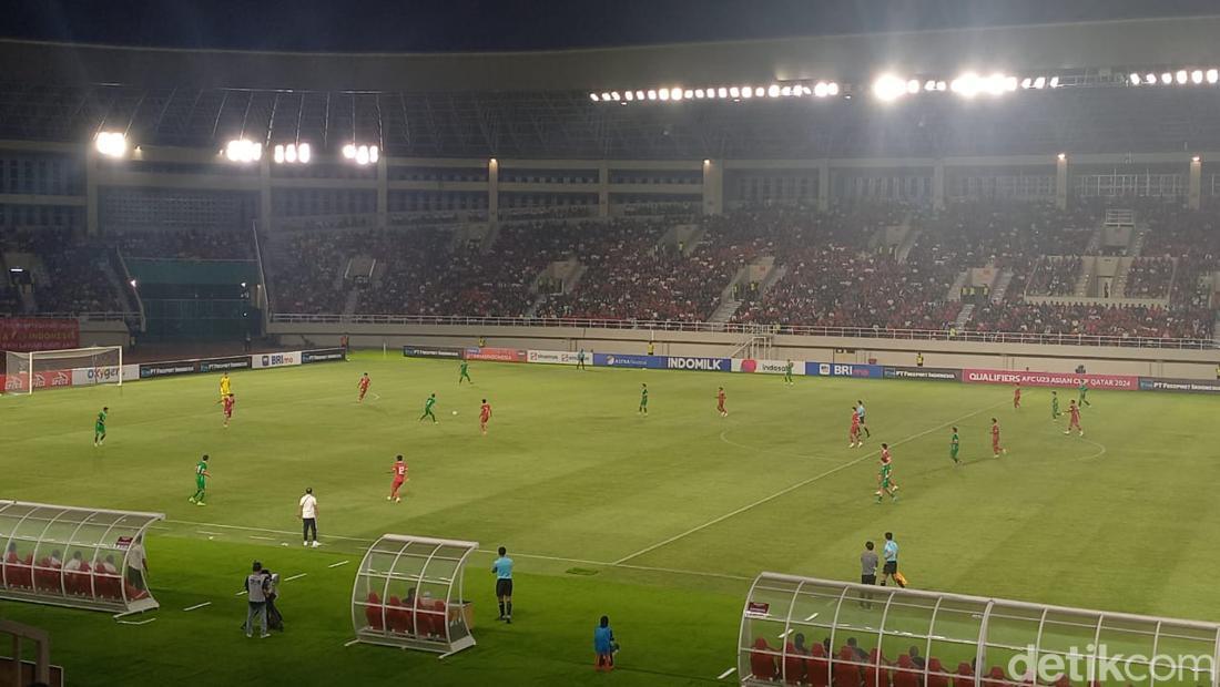 Babak Pertama Indonesia U-23 Vs Turkmenistan: Garuda Muda Unggul 1-0