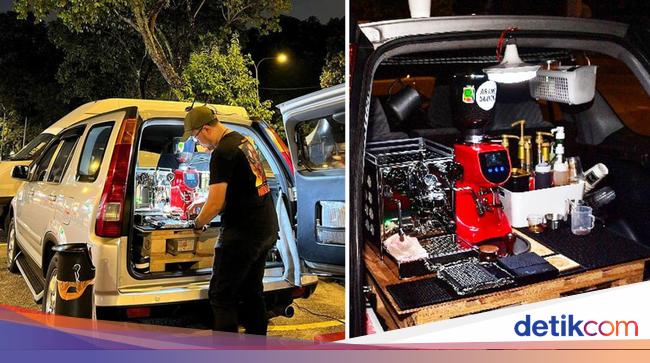 Office Employee Turns Car into Mobile Cafe to Fund Wedding Expenses