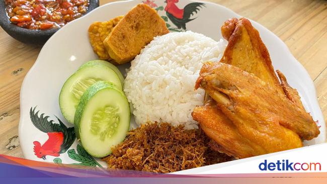 Penampilan ayam goreng marinasi yang renyah dan gurih