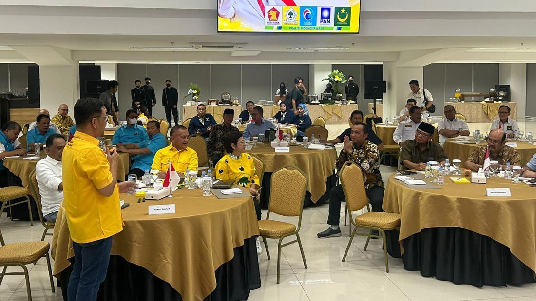 Sekjen Parpol Koalisi Indonesia Maju Merapat Ke Markas Golkar, Bahas Apa?