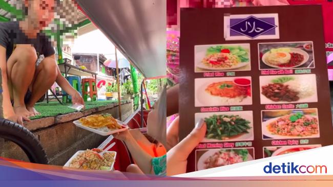 Food Vlogger’s Shocking Encounter with Expensive Prices at Bangkok’s Floating Market