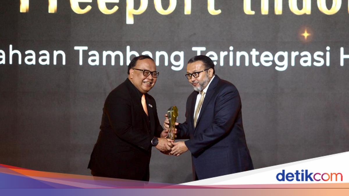 Sabet Penghargaan detikcom Awards 2023, PTFI: Kami Dukung Program ...