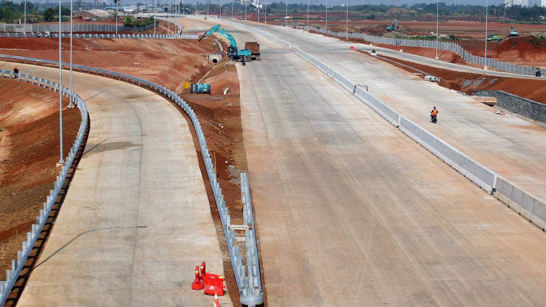 Progres Pembangunan Tol Serbaraja Seksi 1B