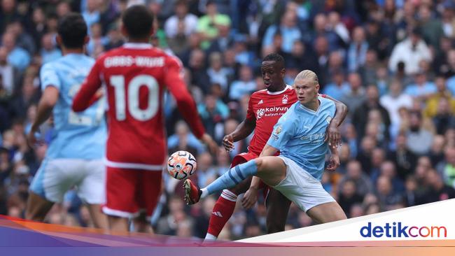 Manchester City Defeats Nottingham Forest 2-0 in Premier League with Rodri’s Red Card – Match Highlights and Lineup