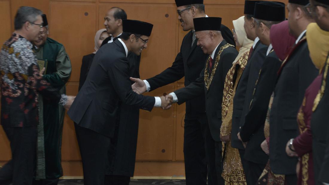 Prof Komarudin Resmi Dilantik Menjadi Rektor UNJ Periode Kedua