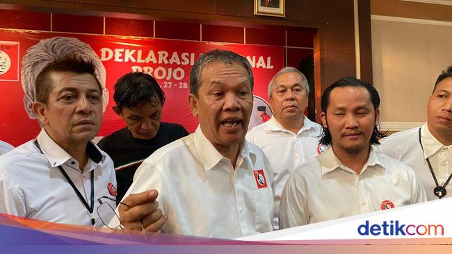 Projo Volunteers Declare Support for Prabowo Subianto in 2024 Presidential Election