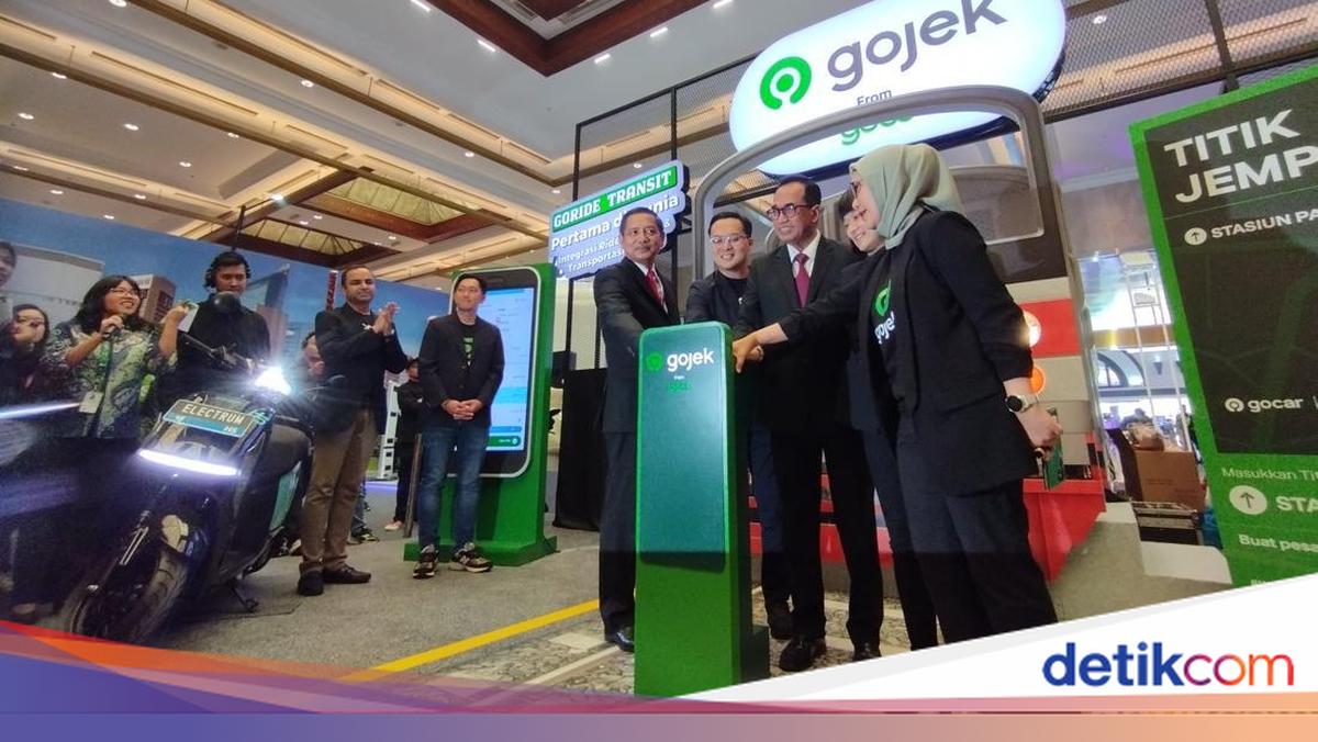 Pesan Ojol dan Tiket KRL Sekaligus Pakai GoRide Transit, Begini Caranya