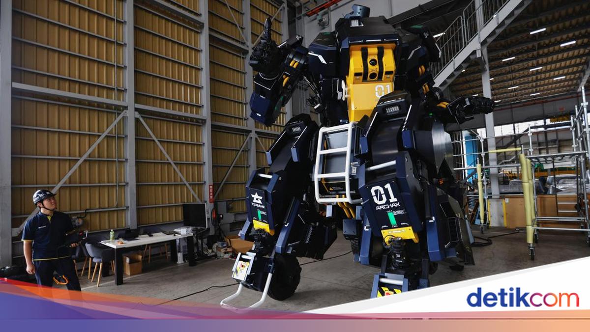 Startup Jepang Bikin Robot Raksasa, Bisa Dikemudikan Manusia