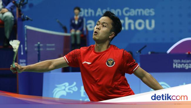 Anthony Ginting Advances to Quarterfinals in Asian Games 2023 Individual Badminton