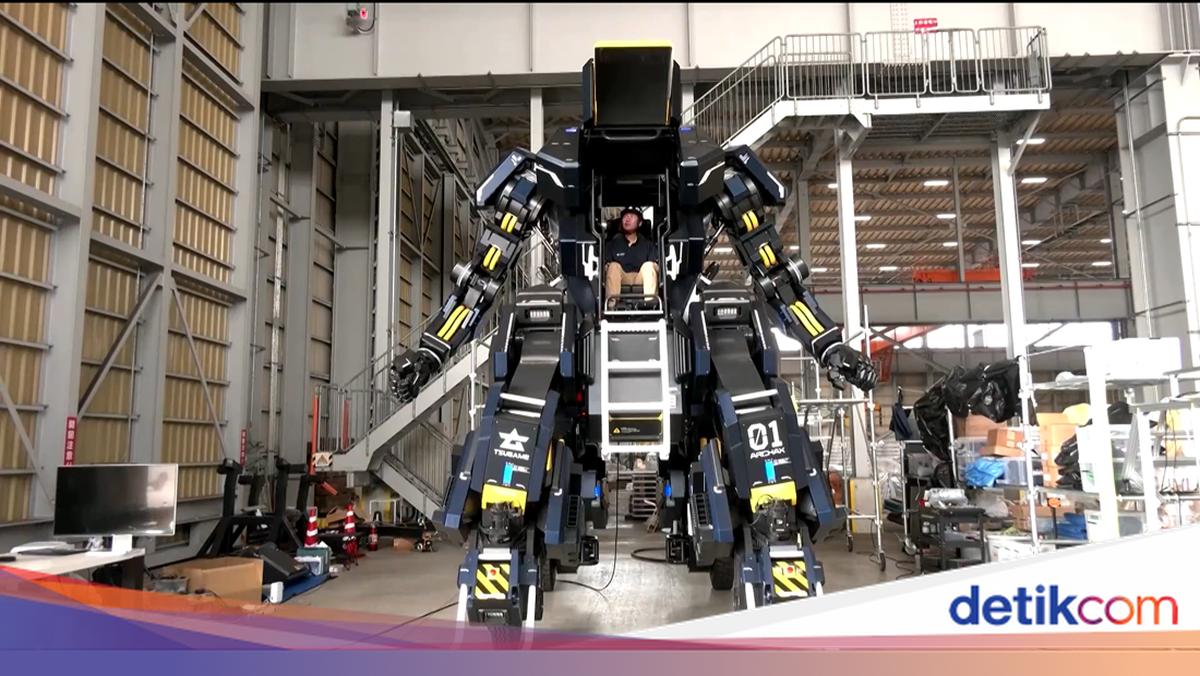 Canggihnya Robot Raksasa Mirip Gundam Buatan Startup Jepang