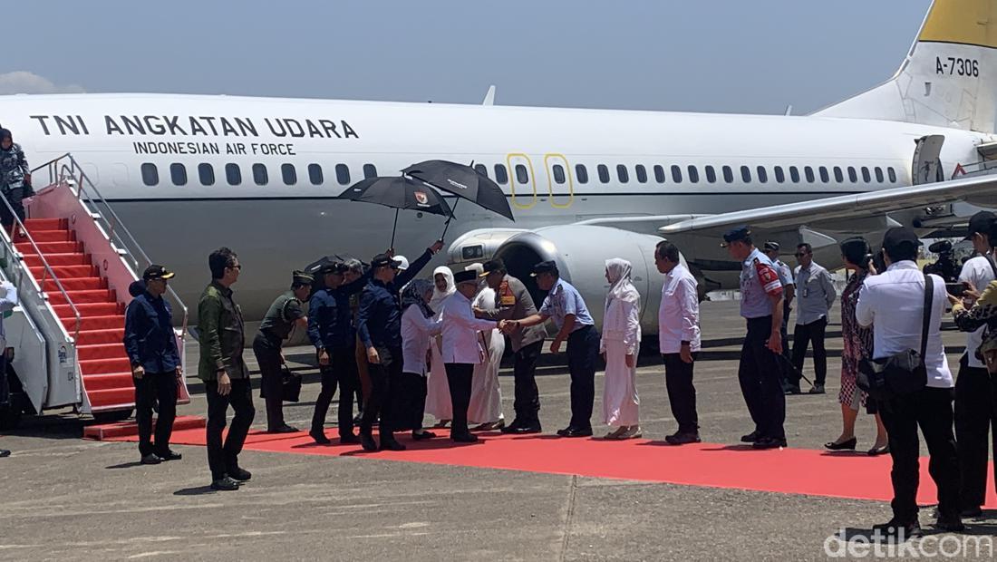 Ma'ruf Kunker Ke Sulsel, Groundbreaking Masjid Hajjah Andi Nurhadi Makassar