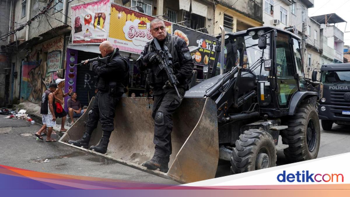 ブラジル警察が麻薬密売人を強制捜査、遺体はあちこちに横たわる
