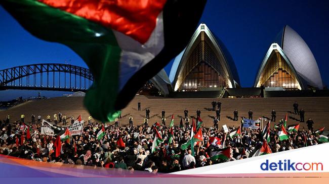 Ribuan Orang Ikut Demo Pro-Palestina di Sydney