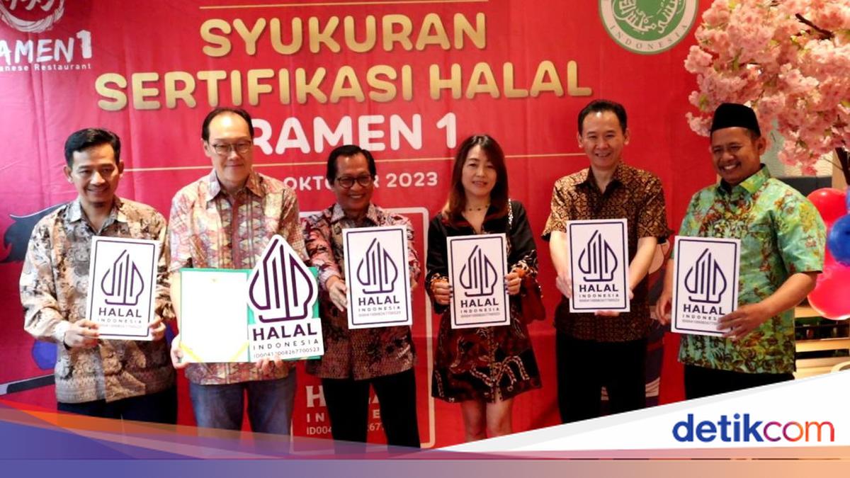 Terima Sertifikat Halal dari MUI, Ramen1 Mau Perluas Jangkauan Pasar