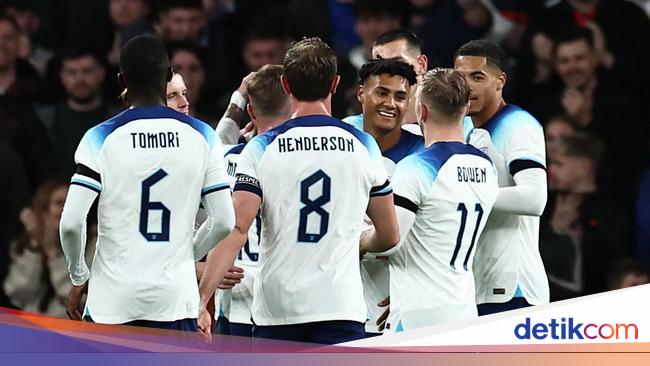 England National Team Achieves Victory in Friendly Match Against Australia at Wembley Stadium, London