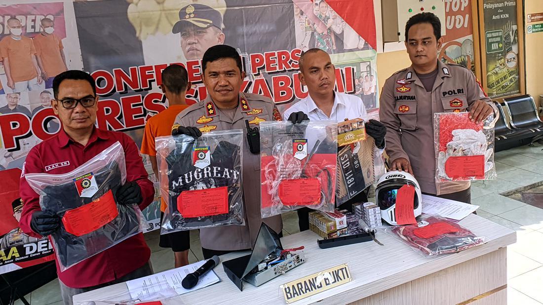 Pelaku Perampokan-Penyekapan Pegawai Minimarket Di Sukabumi Ditangkap