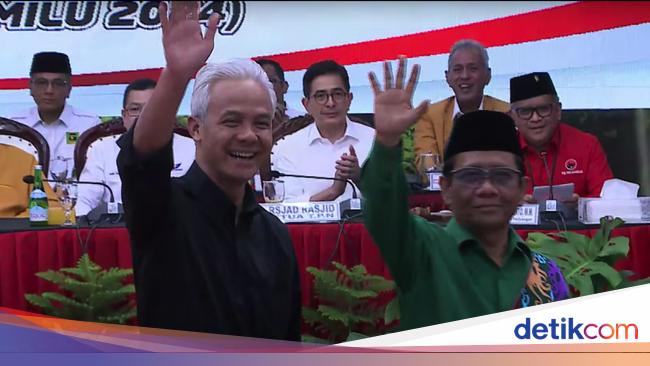 Mahfud Md Resmi Jadi Pendamping Ganjar Di Pilpres 2024