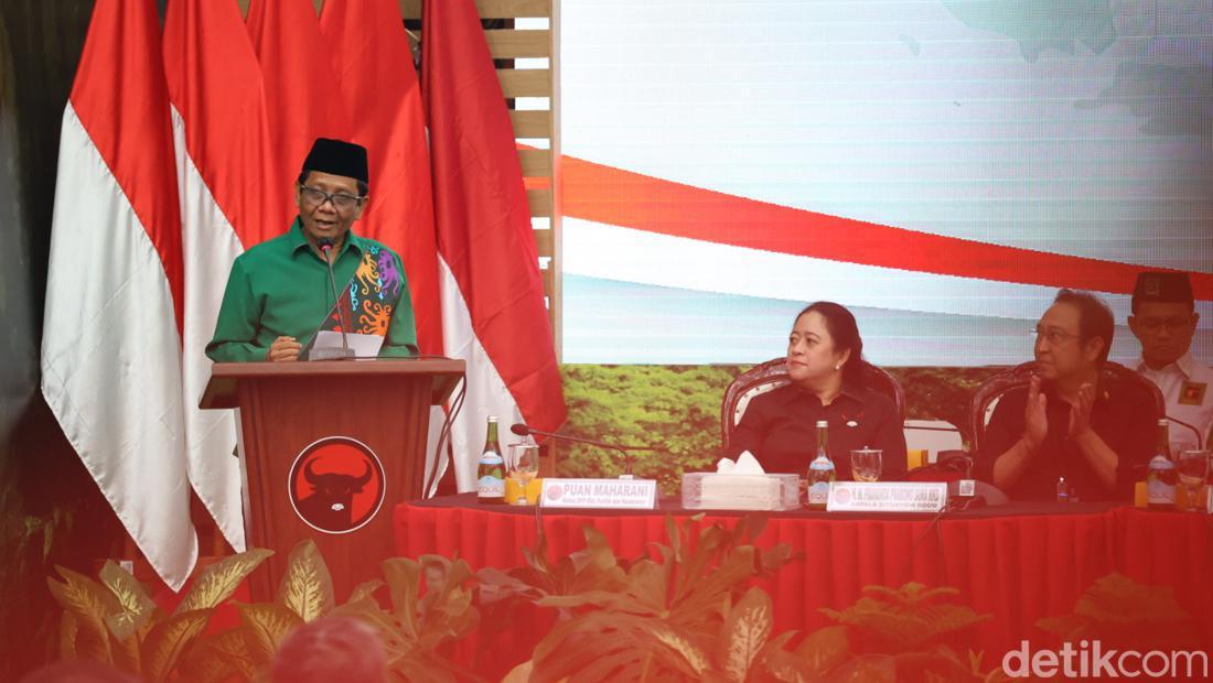 Resmi Jadi Cawapres Ganjar, Mahfud Ucapkan Terima Kasih Ke Jokowi