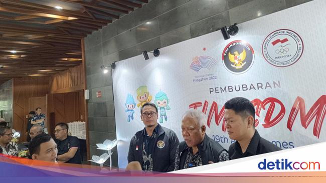 CdM Kontingen Indonesia di Asian Games 2022 Dipoparkan CdM Kontingen Indonesia di Asian Games 2022 Dipoparkan