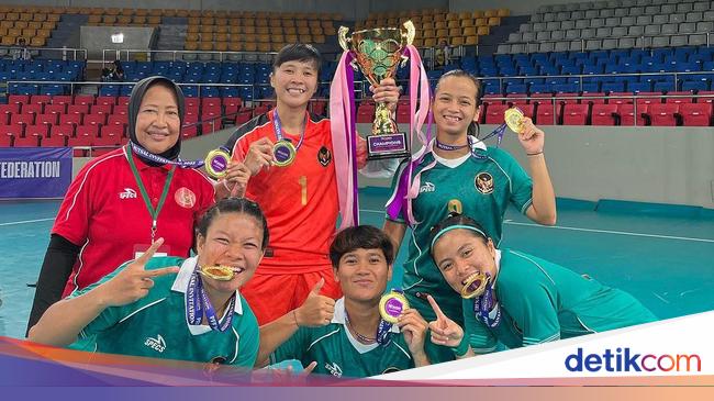Seacat Filipina, Timnas Futsal Putri Indonesia Juara Tournamin Invitasi