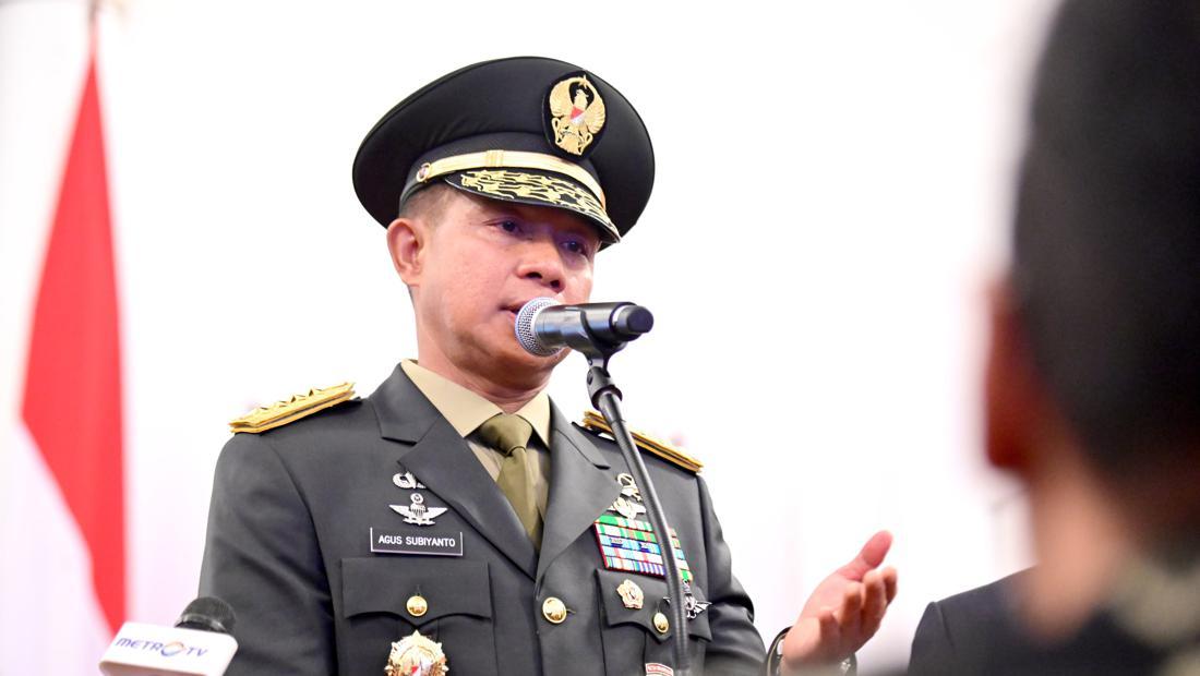 Profil Jenderal Agus Subiyanto Calon Panglima TNI, Baru 6 Hari Jabat KSAD