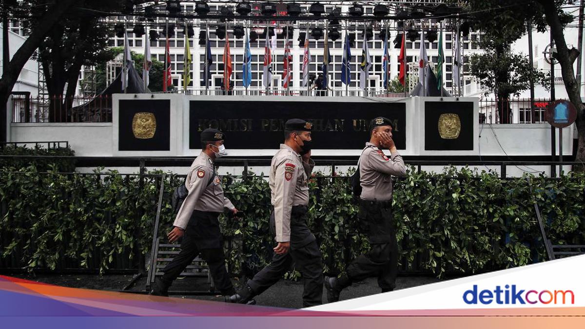 2.120 Personel TNI-Polri Bakal Amankan Debat Perdana Capres di Kantor KPU
