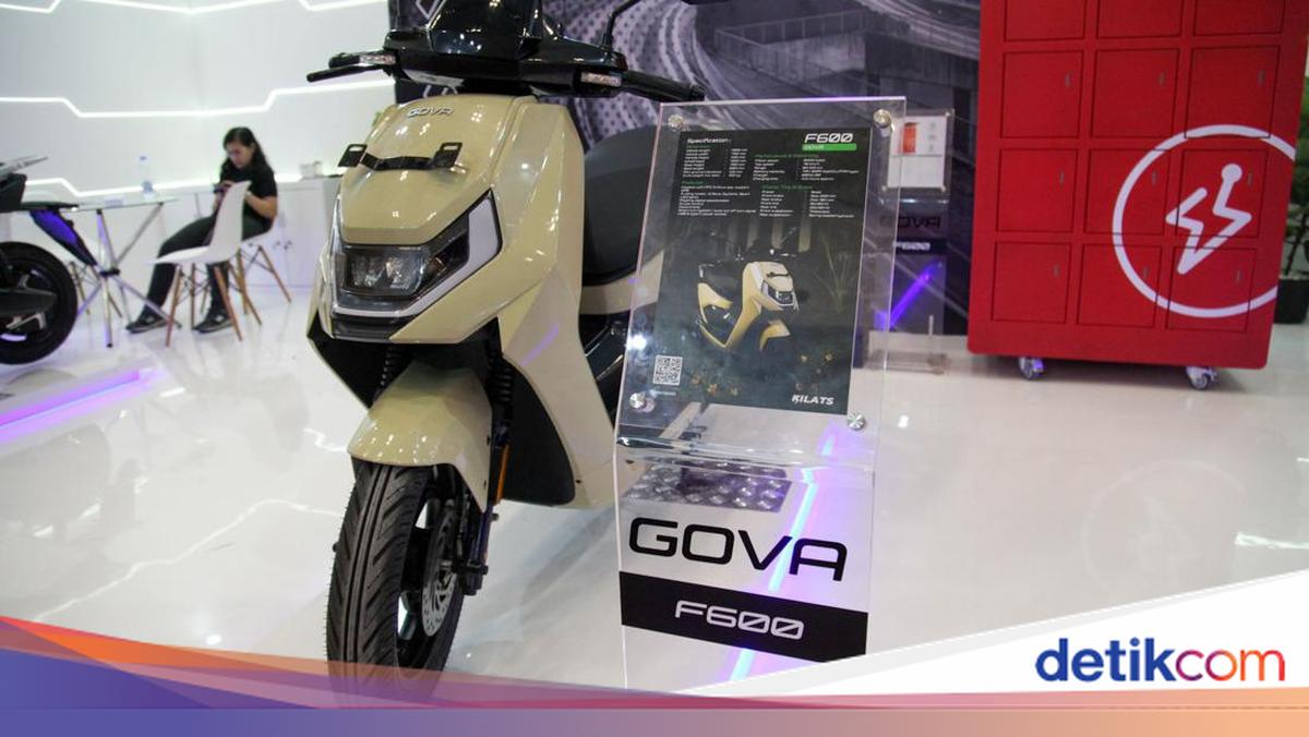 Ini Motor Listrik Gova F600, Harganya Mulai Rp 35 Jutaan