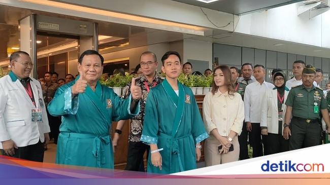 Prabowo Gibran Akan Jalani Tes Kesehatan Selama 8 Hingga 10 Jam Di Rspad