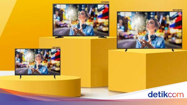 Tv Tanpa Stb Terbaru 2025 layar besar dan desain modern