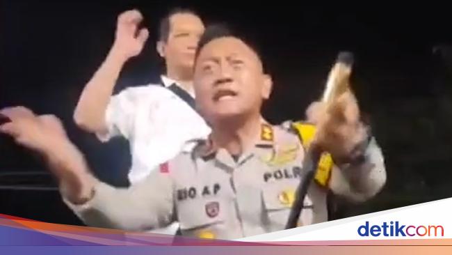 Binjai Police Chief Calms Crowd During Motorbike Theft Arrest