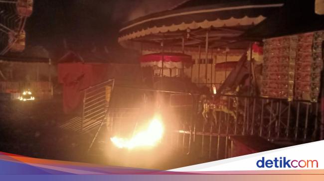 Aidil Tewas Usai Masuk Rumah Hantu, Warga Bakar Wahana